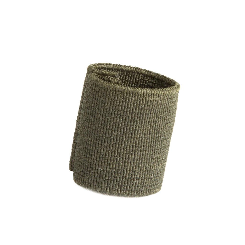 SAVOTTA Elastic strap keepers, 25 mm, 10 pcs, green