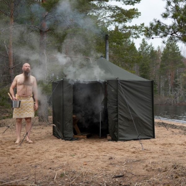 Sauna og Telt